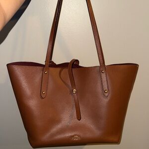 Coach Brown Leather Tote